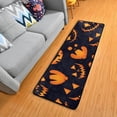 thumbnail image 5 of Dreamtimes Halloween Pumpkin Face Runner Rug 72x24inch,Non-Slip Anti Fatigue Comfort Floor Mats Kitchen Long Rugs for Bedroom Living Room Bathroom Hallways Entrywa39, 5 of 7