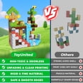 thumbnail image 4 of Bloques magnéticos ToyUnited, 200 unidades, para niños de más de 3 años, 4 of 6