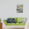 thumbnail image 2 of 12x16 inch Abstract Ocean Canvas Print - Captivating Sunrise & Sunset Art for Bathroom and Coastal Themed Decor, 2 of 7