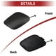 thumbnail image 5 of Tapa del gancho de remolque delantero Unique Bargains para Toyota Prius 2019-2022, tapa del gancho de remolque del parachoques No.5212747911, plástico negro, 1 par, 5 of 6