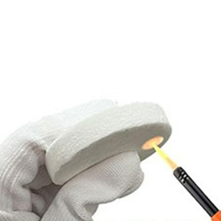 Phenofice 20Pcs Ceramic Wool Wicks for Fireplace and Outdoor Gatherings with Insulation 11.8x7.9x0.39in