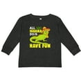 thumbnail image 3 of Inktastic Iguana Funny Pet Boys or Girls Long Sleeve Toddler T-Shirt, 3 of 5