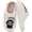 White ScytheGhost, variant on BERANMEY Halloween Slippers for Women Perfect Soft Plush Comfy Warm Slip-On Cute Womens Slippers Indoor Fluffy House Slippers for Women and Men Non-slip Fuzzy Flat Slides