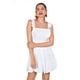 thumbnail image 5 of Vestido con detalle de volantes Roman Fashion /Juvenil, 5467 (Blanco) blanco EG, 5 of 5