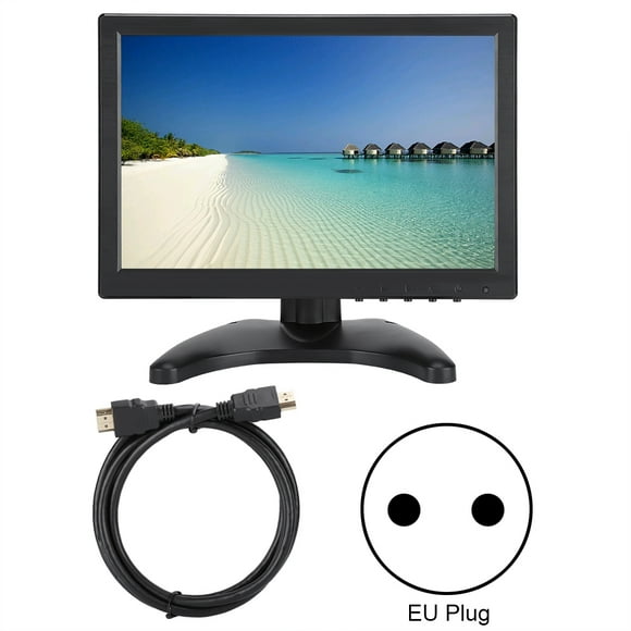 Monitor, Screen 16:10 LCD HD Screen, Ultra High Resolution Ultra High PPI Multi-language Selection Safe BNC Signal Four Video Inputs