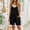 New-Black, variant on HOOJT Women's Rompers Dress Fashion Underneath Jumpsuits for Women Summer Solid Color Casual Sleeveless Suspender Loose Spaghetti Strap Shorts Jumpsuit with Pockets
