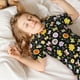 thumbnail image 5 of Balery Flower Butterfly Conjunto de Pijama Infantil de Manga Corta con Estampado – Ropa de Dormir de Algodón Suave-4X-Large, 5 of 6