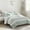 Aqua#3, variant on 6 Piece Cotton Percale Quilt Set with Throw Pillows Yellow King/Cal King - Reversible Farmhouse Style, Oeko-Tex Certified, Includes Shams