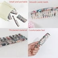 thumbnail image 6 of OPALESQUE 2 Pcs Wide Tooth Comb, Tortoise Cellulose Acetate Round Tooth Anti-static Anti-knot Comb for Detangling Wet, Long, Short, Curly, and Straight Hair, 6 of 7
