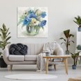 thumbnail image 3 of Stupell Industries Transitional Blue Tulip Watercolor Bouquet Canvas Art, 36 x 36, by Nan, 3 of 8