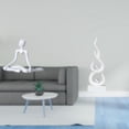 thumbnail image 2 of Escultura De Resina Con Forma De Llama De Pensador Abstracto Creativo, Adorno Decorativo único Para Dormitorio, Entrada, Patio, Oficina, Regalo De Inauguración De La Casa., 2 of 8