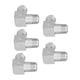 thumbnail image 5 of Codo de compresores de aire, 5 piezas Codo de compresores de aire Codo de compresores de aire Accesorios de tubería Grado Compresores de aire Codo Diseño a prueba de futuro, 5 of 8