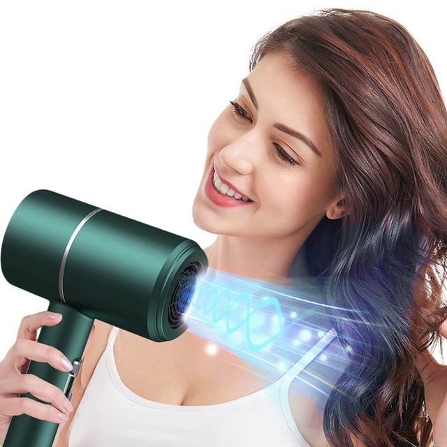 Boovnll Hai Dryer, Blue Light Hair Gradient Hair Dryer Hair Dryer Household Constant Temperature Cold and Hot Hair Dryer Silent Hair Dryer, Smart Home, Home