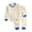 Multicolor A, variant on WRKEKC Girls Summer Outfits Print Long Sleeve Crew Neck Top Elastic Waist Pants Pajama Set Loungewear for Kids 0-8 Years