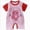 A38-Pink, variant on Caqnni Preemie 6-9 Months One-Piece Summer Clothes For Newborn Babies Short Sleeved Thin Open Crotch Romper Baby Bodysuit A38-Pink