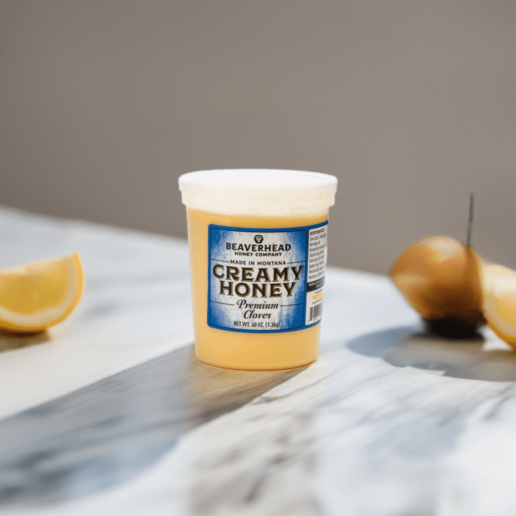 Beaverhead Creamy Clover Honey Tub 40 oz.