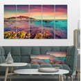 thumbnail image 1 of Design Art - Giallonardo Beach Colorful Sunset, 1 of 3