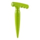 thumbnail image 1 of Dispensador de tierra suelta, 5 velocidades, ajustable, antideslizante, estructura robusta, sembradora manual para flores y plantas, suministros de jardín., 1 of 7