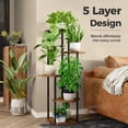 thumbnail image 4 of Soporte para plantas Bamworld, estante alto para interiores, para varias plantas, 4 of 6