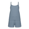 thumbnail image 4 of gakvov Women'S Fashion Two Piece Silk Sleepwear Nightwea Soft Casual Pajamas Sets, 4 of 6