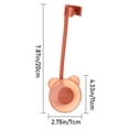 thumbnail image 3 of Household Wall Mounted Adhesive Bathroom Shower Stand Hair Dryer Rack Washroom Storage Holder Hairdryer Organizer Shelf GREEN, 3 of 8