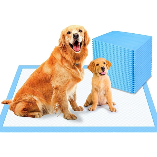 BEYCED Dog Pee Pads Extra Large 23.5"x35.5",XLarge Thicken 6 Layers