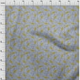 thumbnail image 4 of oneOone Viscose Jersey Mustard Yellow Fabric Paisleys Craft Projects Decor Fabric Printed By The Yard 60 Inch Wide, 4 of 5