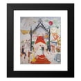 thumbnail image 2 of Florine Stettheimer 15x17 Black Modern Framed Museum Art Print Titled - The Cathedrals of Fifth Avenue (1931), 2 of 5