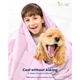 thumbnail image 6 of JASGOOD Waterproof Reversible Pet Blanket, Liquid Pee Proof Dog Blanket for Couch, Bed and Car Seat, Washable Dog Blankets (Cool & Warm), 56 x 82 Inch, 6 of 7