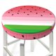 thumbnail image 3 of Balery Watermelon Fundas de asiento para taburete de bar redondo de tela de terciopelo ajustables que protegen de arañazos y manchas para sillas de 14 a 17 pulgadas.-14 inch, 3 of 7