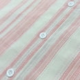 thumbnail image 6 of VgaVtl Short Sleeve Mens Collar Shirt Button up Summer Beach Striped Holiday Turtleneck Leisure Clothes for Men Shirts, 6 of 7