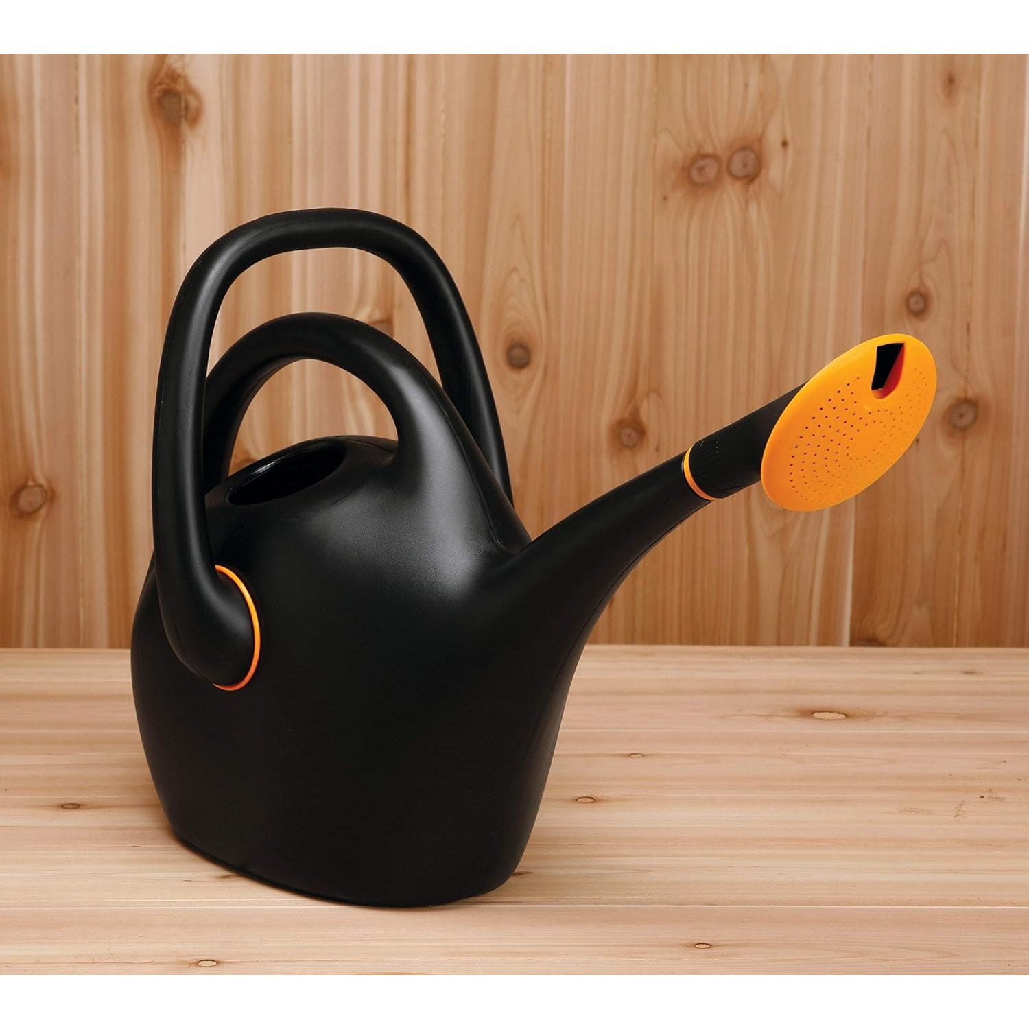 RWYP Easy Pour Watering Can, 2.6 Gallon, Black (20-47287CP)
