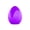 Purple, variant on Green Large Opening Plastic Easter Egg Container For Candy Toy Filling Treasure Hunt Party Favor Spring Holiday Activity Decoration 4.72X3.15 Inch