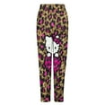 thumbnail image 3 of Hello Kitty Womens Comfy Pajama PJ Pants Lounge Pants Sleepwear Drawstring PJ Bottoms Pants, 3 of 7