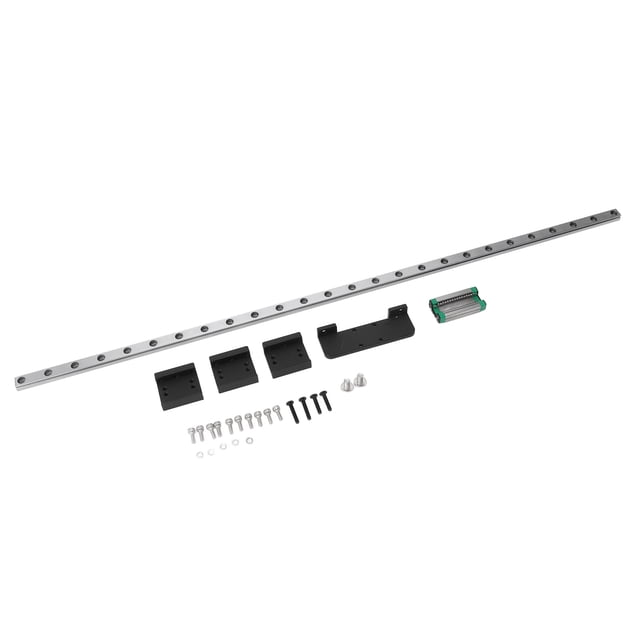 Kit de Riel Lineal de Ejes X, Diseño Modular de la impresora 3d Guía Lineal Riel Bien Compatibilidad de Baja Precisión Alta Precisión de Acero de Alto Carbono Para Fabrición