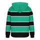 thumbnail image 5 of Dolkfu Sudadera con capucha a rayas para hombre, sudadera con cremallera 1/4 y múltiples bolsillos, sudadera deportiva para hombre. XS, 5 of 5