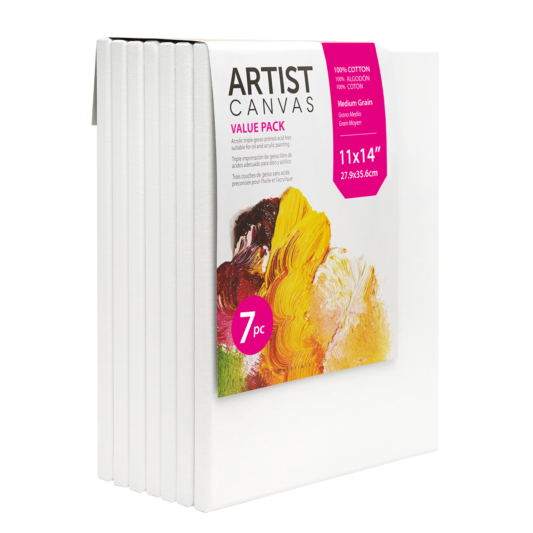 Studio Stretched Canvas 11x14, 7-Pack photo 4