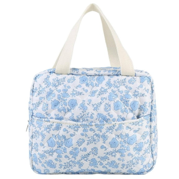 Lunch Bag, Quilted Lunch Bag Lunch Tote Bags Reusable Lunch Boxes For Work Picnic Or Travel