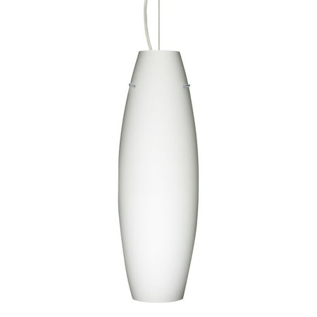 

Besa Lighting 1Kx-412707-Led Tara 1 Light Led Cable-Hung Pendant - Nickel
