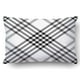 thumbnail image 1 of Funda de Almohada ABPHQTO Textura de Tela a Cuadros en Blanco y Negro 50x75 cm, 1 of 2