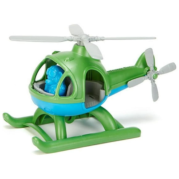 Green Toys Helicopter Vehicle Playset (2 Pieces)