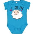 thumbnail image 3 of Inktastic I Love Ewe Cute Sheep Boys or Girls Baby Bodysuit, 3 of 5