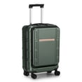 thumbnail image 3 of YYAo Luggage Set, Suitcase Set, Travel Luggage,Carry On Luggage 22 X 14 X 9 Airline Approved, Abs+Pc 20 Inch Luggage With Front Compartment,Dark Green Color, 3 of 6