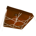 thumbnail image 5 of American Phoenix 5x5 ft Brown Pop up Canopy Tents Portable Outdoor Sun Shelter, 5 of 5