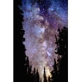thumbnail image 2 of Taylor, Douglas 17x24 Gold Ornate Wood Framed with Double Matting Museum Art Print Titled - Night at Crater Lake, 2 of 4