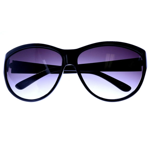 Mi Amore Oversize-Sunglasses Black/Purple