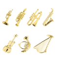 thumbnail image 2 of Adornos navideños XCF 7pcs instrumentos musicales miniatura, 2 of 2