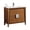Wheat, variant on Fine Fixtures Imperial Collection 60" Double Bathroom Vanity Cabinet Set, Ebony wave