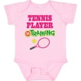 thumbnail image 3 of Inktastic Future Tennis Player in Training Girls Baby Bodysuit, 3 of 5