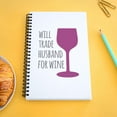 thumbnail image 4 of CafePress - Husband For Wine Journal - Spiral Bound Journal Notebook, Personal Diary Dot Grid, 4 of 6